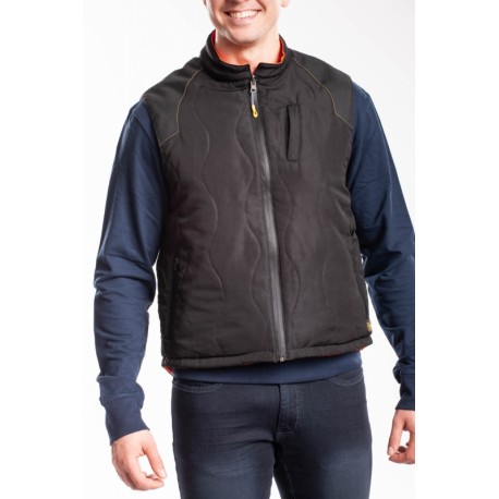 Gilet sans manches matelassé réversible GILET noir T.XXL