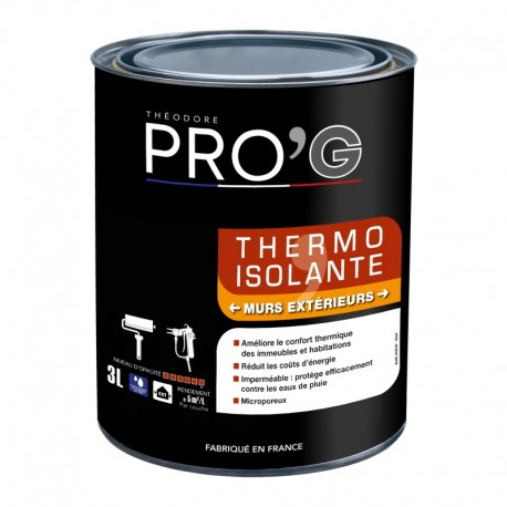 Peinture Thermo-Isolante extérieur - 3L