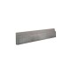 BORDURE AMINCIE 100X20X6CM GRISE