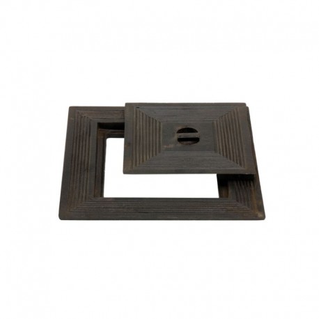 COUVERCLE FONTE SIMPLE 70X70CM