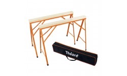 LOT DE 2 TRETEAUX IZYPLI + HOUSSE